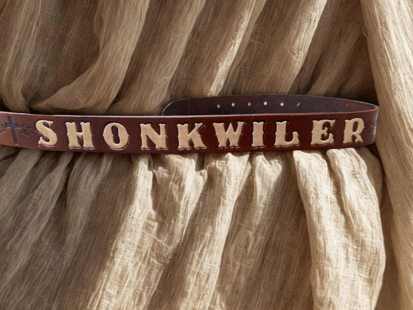 Custom Tooled Leather Belt – Personalized Rodeo & Show Belt | Western Name Belt | Youth & Adult Sizes